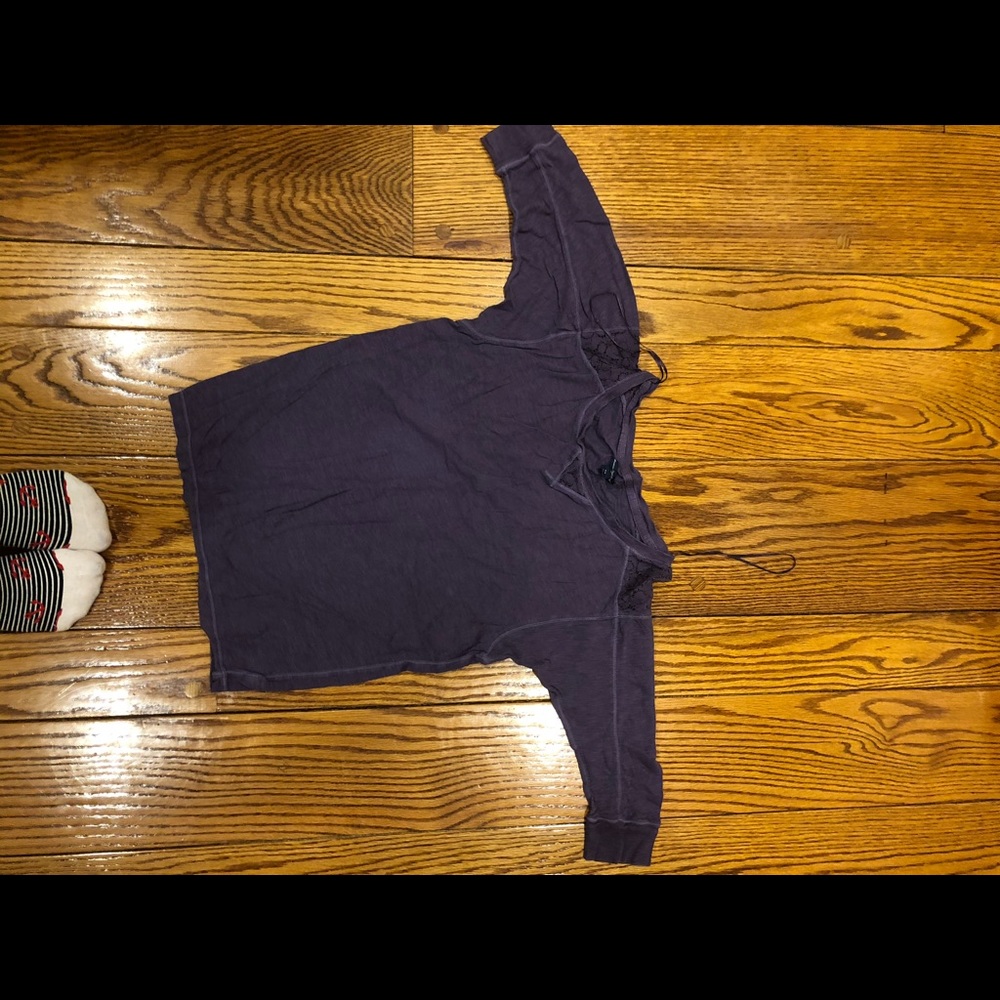 Purple American eagle tshirt